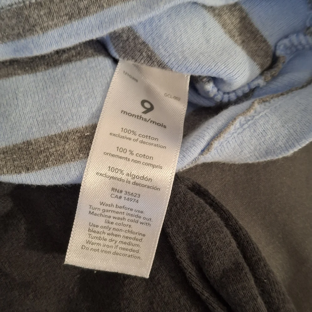 Carter's Black and Blue Toddler Shirt